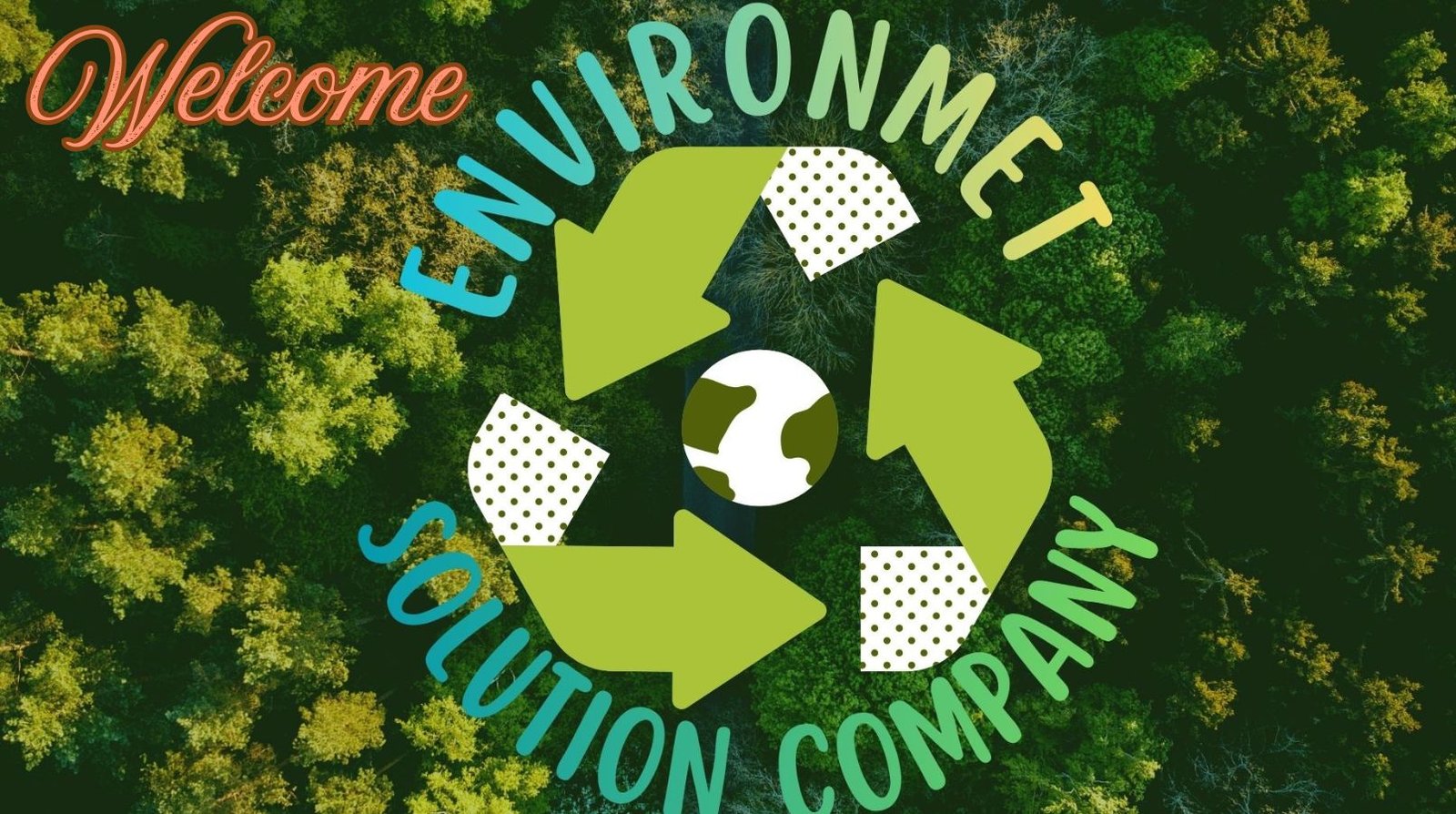 👉 Environment solution for a green future with clean nature and forest landscape