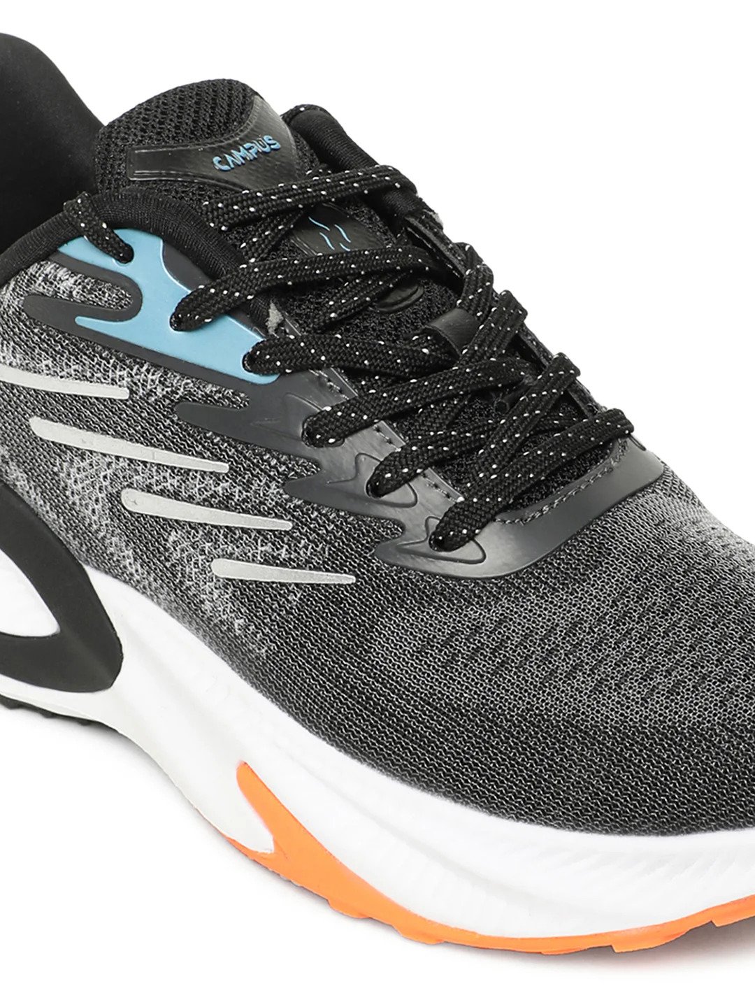 CAMP-SPUNKY Black Men's Running Shoes - Image 2